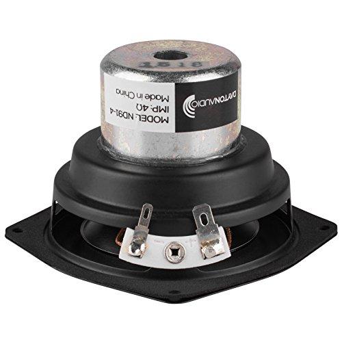 Dayton Audio Dayton Audio ND91-4 3-1/2" Aluminum Cone Full-Range Neo Driver 4 Ohm