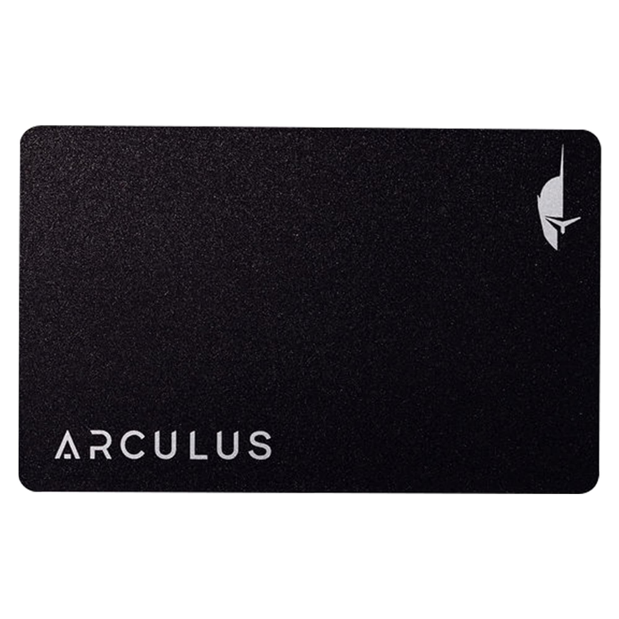 Arculus Arculus Crypto Cold Storage Wallet, Secure Bitcoin Wallet, Crypto Hardware Wallet for NFTs, Ethereum, Bitcoin, Cardano & Other Cryptocurrencies, 3-Factor Authentication, Black