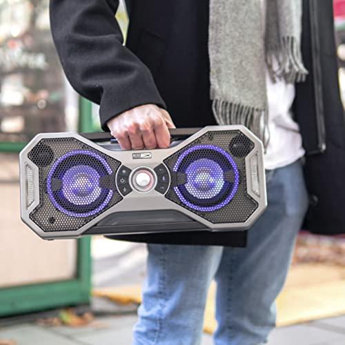 Altec Lansing Altec Lansing Mix 2.0 - Waterproof Bluetooth Speaker with Strong Bass, Portable Speaker for Travel & Outdoor Use, 100 Foot Range & 20 Hour Playtime