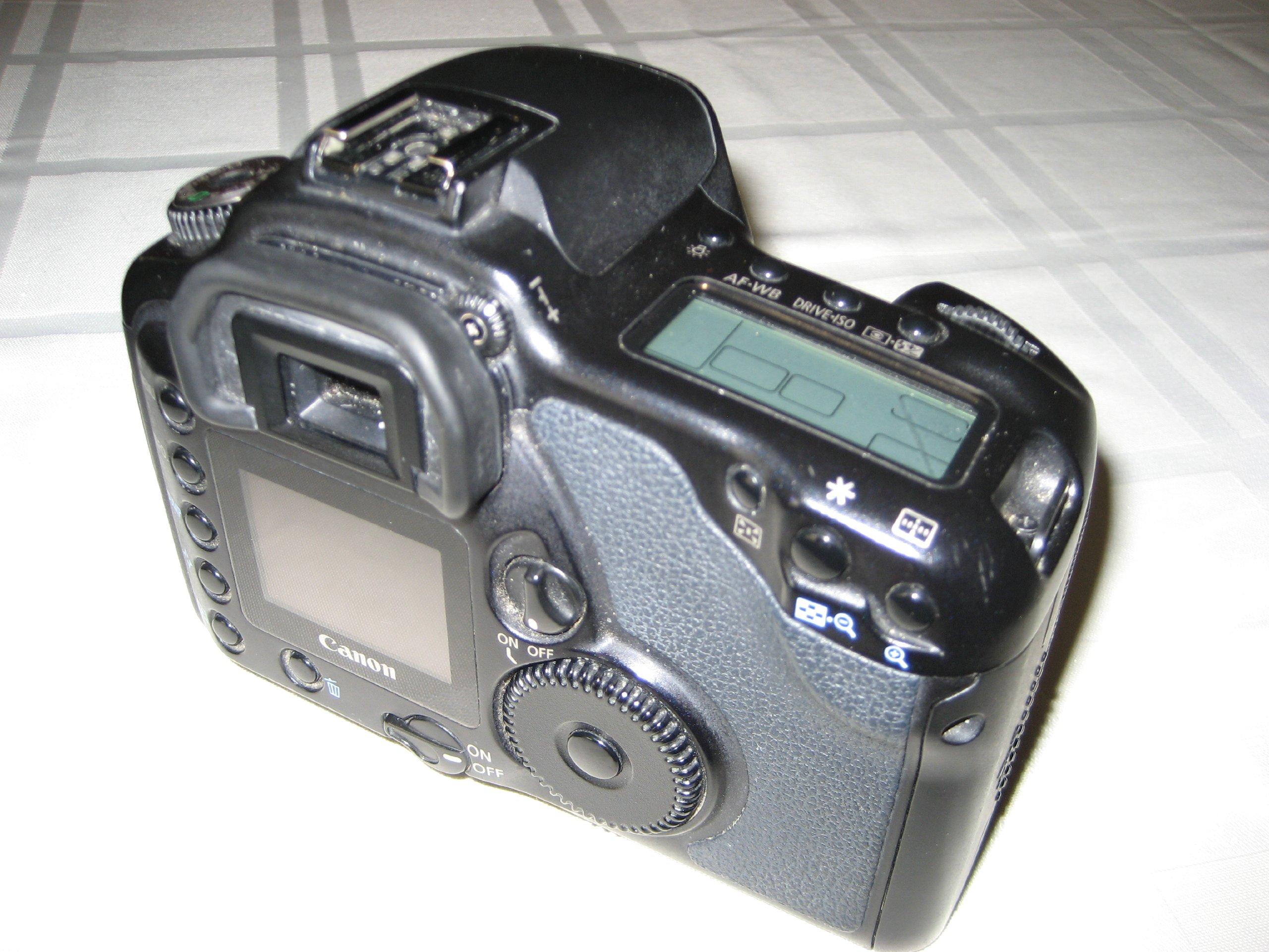 Canon Canon EOS-10D 6.3MP Digital DSLR Camera With EF Lens Mount (Body Only) (Renewed), Black