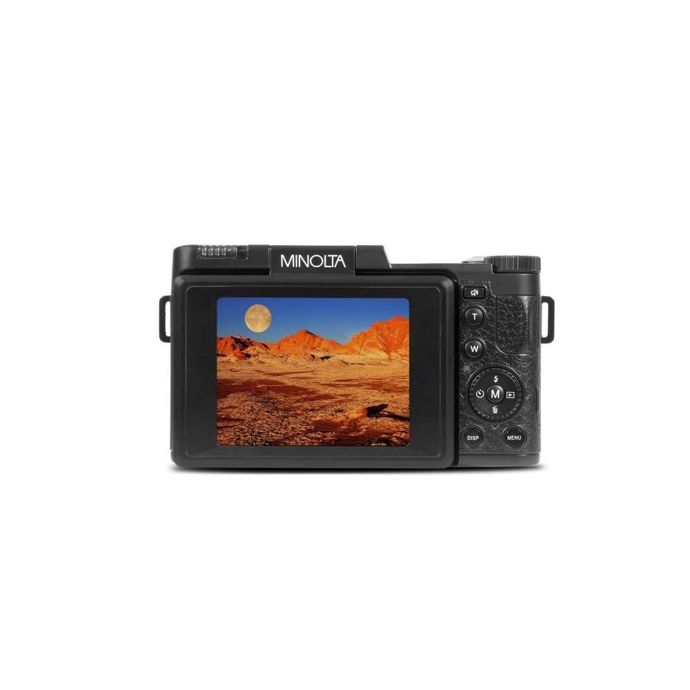 Minolta Minolta MND30 30 MP / 2.7K Ultra HD Digital Camera (Black)