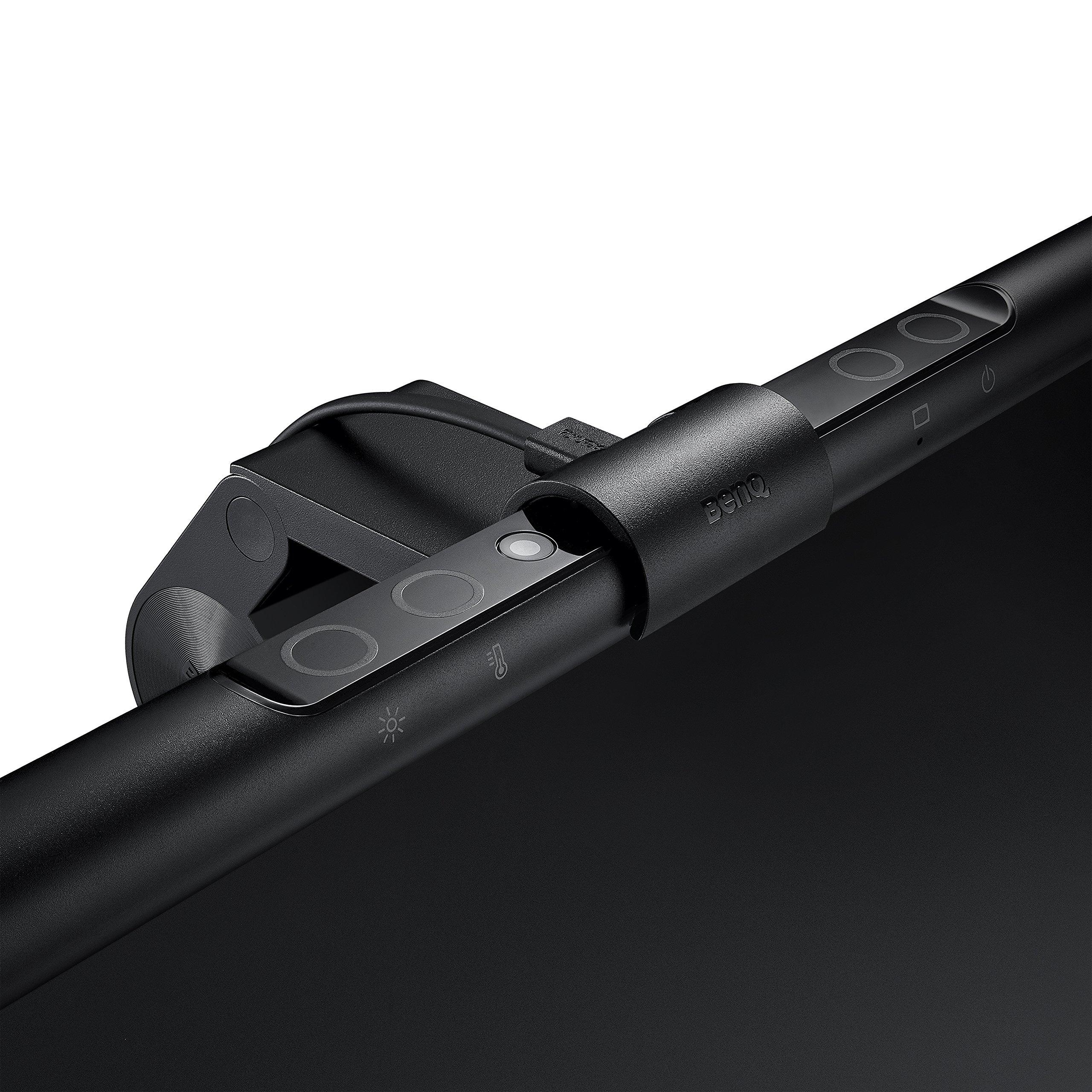 BenQ BenQ ScreenBar Monitor Light, LED Computer Monitor Lamp, Auto-Dimming, Hue Adjustment Features, E-Reading USB Powered Monitor Light Bar for Desk/Gaming/ Home/ Office, Complements with backlight