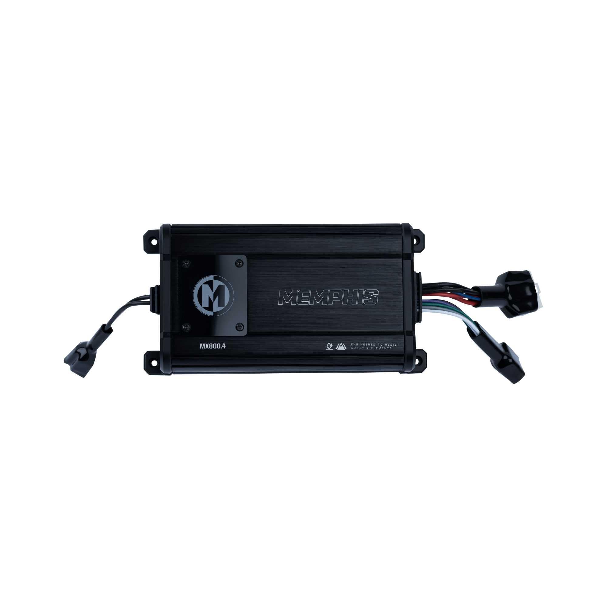 Memphis Memphis Audio MX800.4 Powersports 800 Watts 4-Channel Amplifier