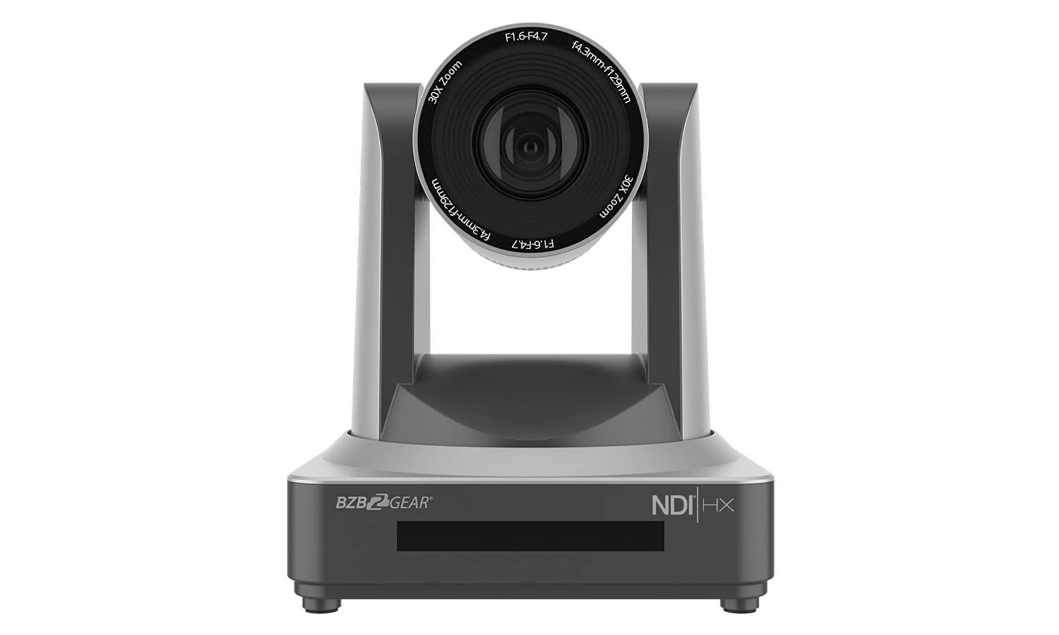 BZB GEAR BZB GEAR BG-ND-30XHSRP PTZ 1080P NDI HDMI 3G-SDI RS232 IP Live Streaming Camera with POE (30X Optical Zoom)