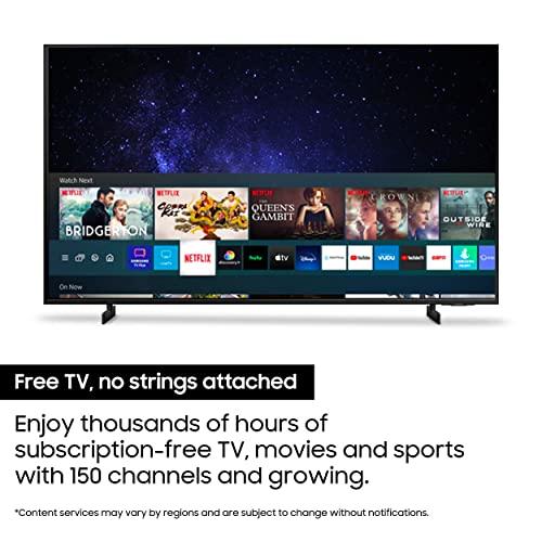 SAMSUNG SAMSUNG 43-Inch Class Crystal 4K UHD AU8000 Series HDR, 3 HDMI Ports, Motion Xcelerator, Tap View, PC on TV, Q Symphony, Smart TV with Alexa Built-In (UN43AU8000FXZA, 2021 Model)