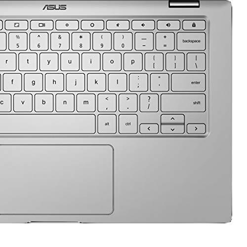 ASUS ASUS Chromebook Flip C434 2-In-1 Laptop- 14" Full HD 4-Way NanoEdge Touchscreen, Intel Core M3-8100Y Processor, 8GB RAM, 64GB eMMC Storage, Backlit KB, Chrome OS- C434TA-DS384T Silver