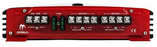 Crunch Crunch 4 Channel 1000 Watt Amp A/B Class Car Stereo Amplifier | PX-1000.4 (4 Pack)