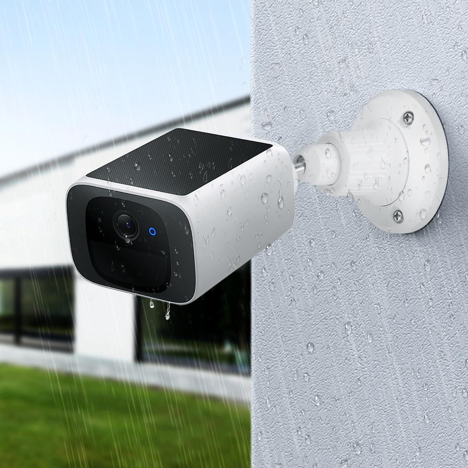 wochel 2Pack Security Camera Mount Compatible with eufy Solocam S220/C210, eufyCam 2C/2C Pro, 3/S330, 3C/S300, Easy to Install, Adjustable Camera Wall Mount with Stable and Firm Materials