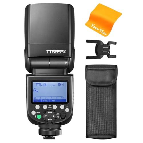GODOX Godox Camera Flash Speedlight for Sony TT685IIS TT685II-S 2.4G Wireless HSS GN60 Flash Compatible with Sony Digital Cameras a9 a7 a7II a7III a7R III a7RII a7SII a6000 a6300 a6500