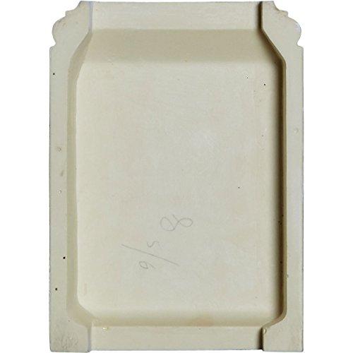 Ekena Millwork Ekena Millwork PB07X10X01TR Traditional Plinth Blocks, 7 3/8\"W x 10 1/4\"H x 1 7/8\"P, Primed