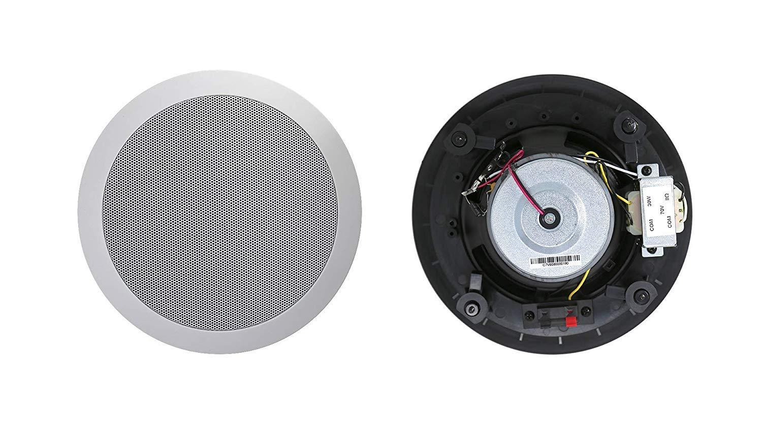 TIC TIC C7V8 Ceiling Speakers 8\" 8 70V Water-Resistant