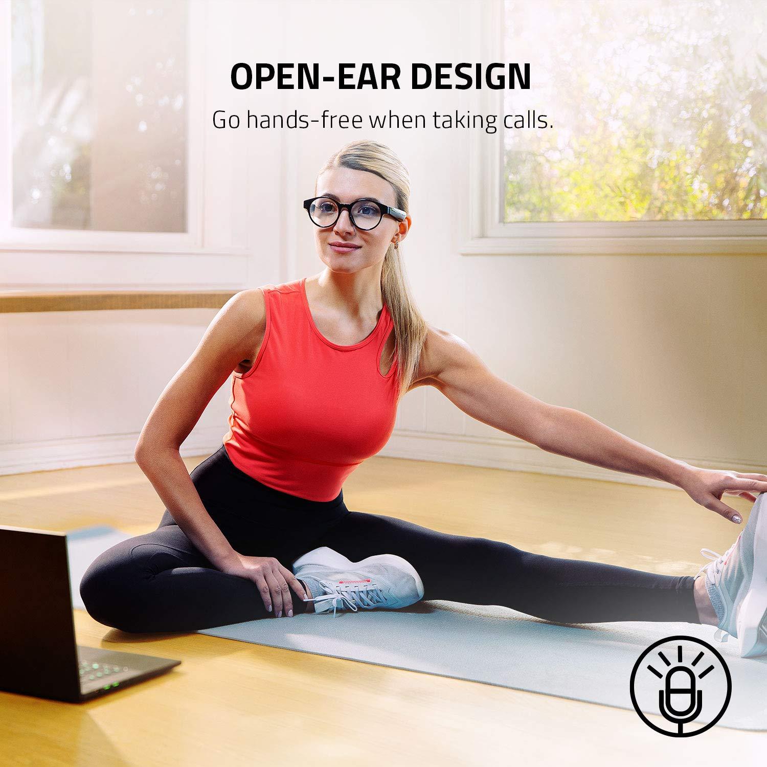 Razer Razer Anzu Smart Glasses w/ Blue Light Filtering & Polarized Lenses, Large