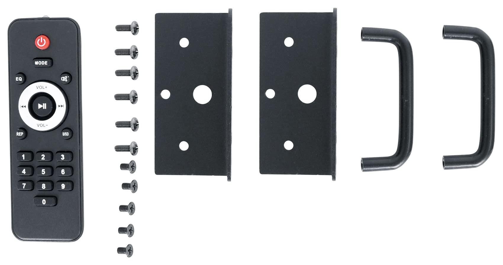 Rockville Rockville RCS650-6 650 Watt 6 Zone 70V Commercial Amplifier, Bluetooth, 3 Mic Inputs, Perfect for Restaurants, Bars, Cafs, Schools, Lounges