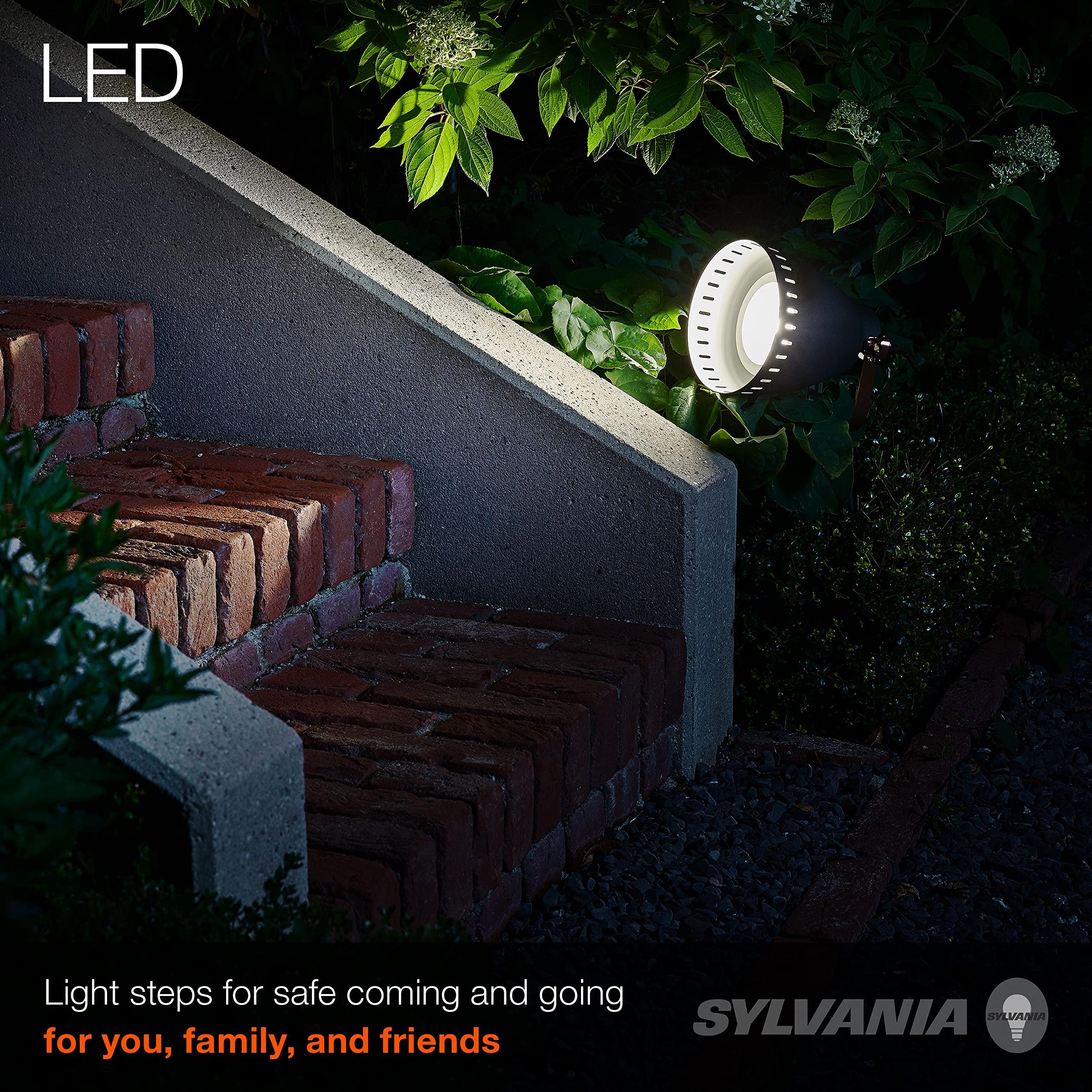 LEDVANCE SYLVANIA Night Chaser LED PAR38 Light Bulb, 250W=25W, Wet Rated, 2650 Lumens, 5000K, Daylight - 1 Pack (74794)
