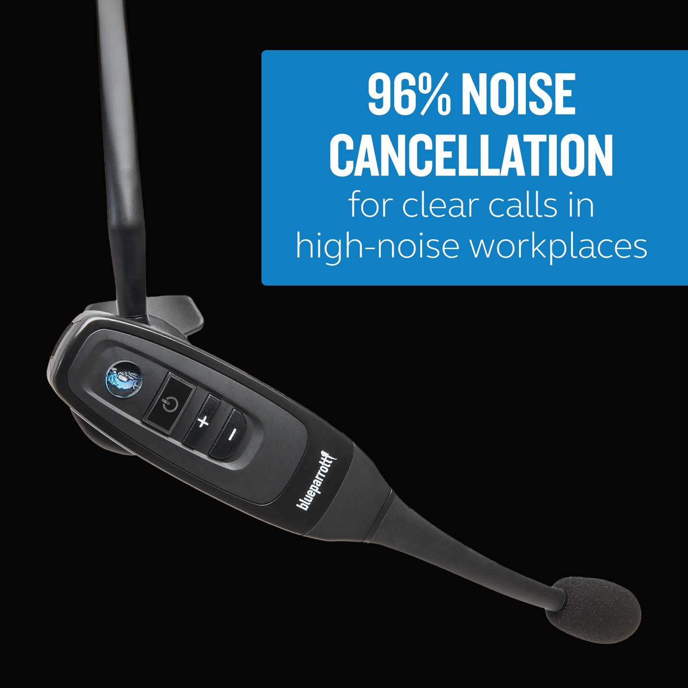 BlueParrott BlueParrott C400-XT Trucker Bluetooth Headset  Industry Leading Sound with Long Wireless Range & Extreme Comfort for All-Day Wear - Ideal for Anyone On-The-Go, Up to 24 Hours of Talk Time, Black