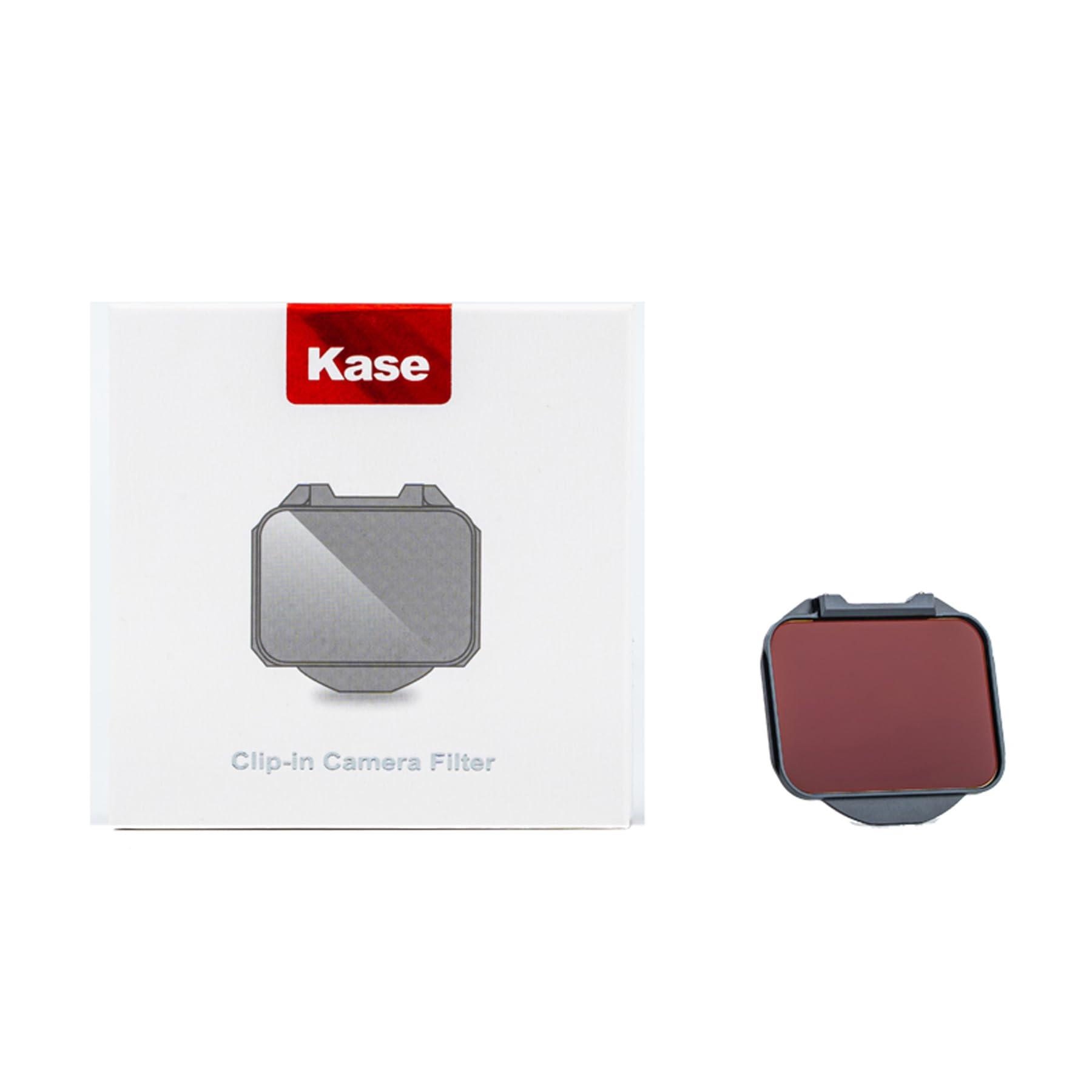 Kase Kase Clip-in ND16 Filter for Sony Full-Frame Mirrorless Camera,Built-in ND Neutral Density Filter 4 Stop for Sony A7/A7 II/A7 III/A7R/A7R II/A7R III/A7R IV/A7S/A7S II/A7S III/A9/A9 II/FX3