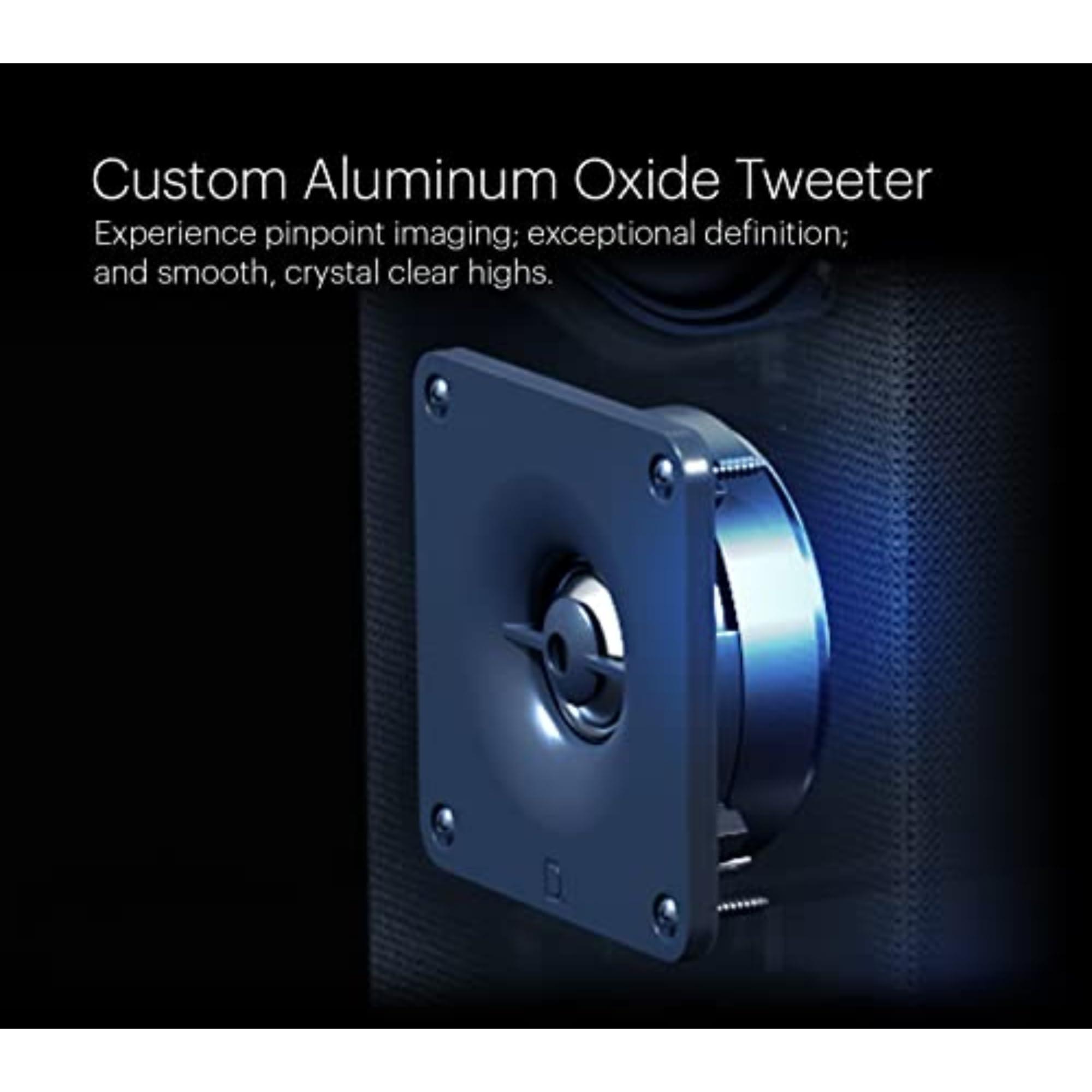 Definitive Technology Definitive Technology Dymension DM70 Large Tower Speaker, with Adjustable Bipolar Arrays, 4 BDSS Mid/Bass Woofers & Tweeter, 3XR Architecture with 10\" Subwoofer, Dolby Atmos/DTS:X Ready, Black