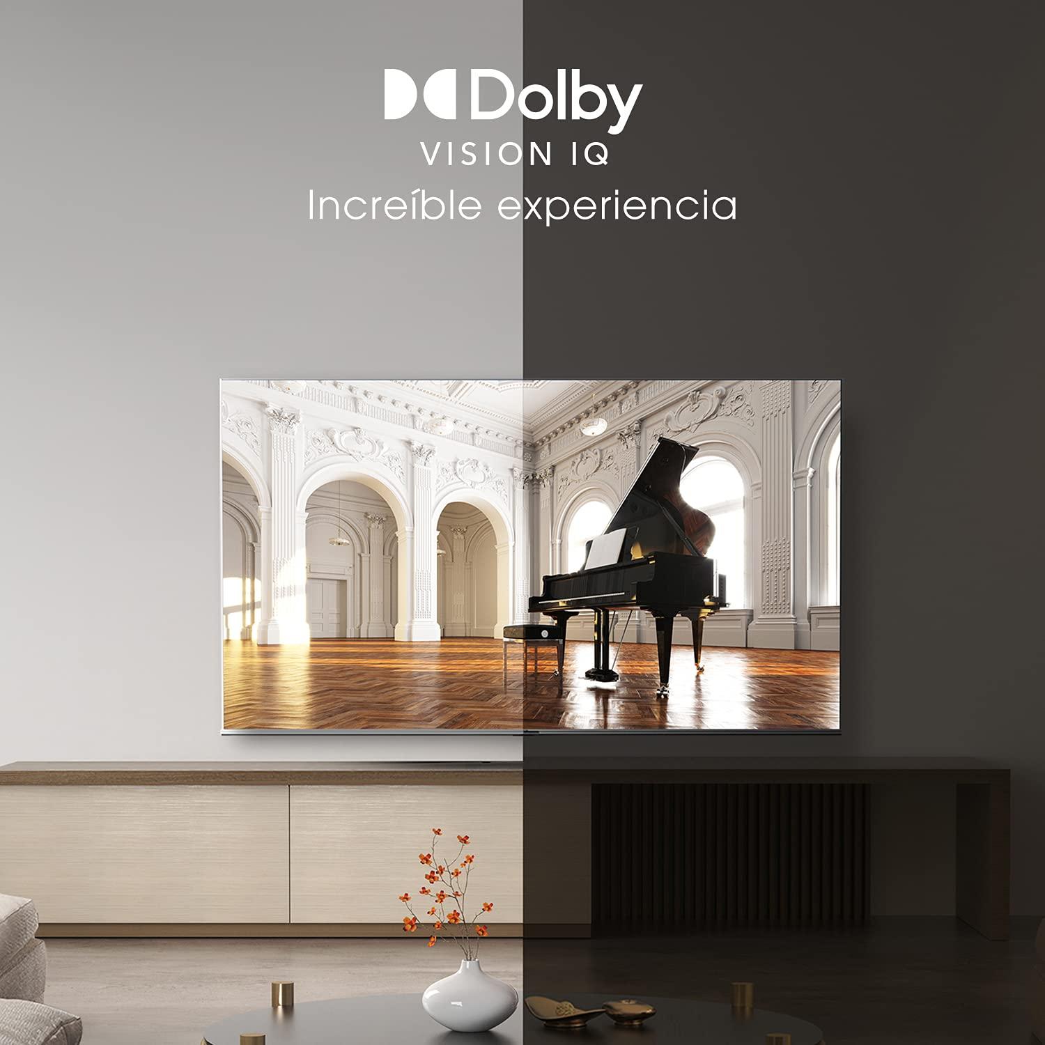 Hisense Hisense ULED Premium 65U7G QLED Series 65-inch Android 4K Smart TV with Alexa Compatibility, 1000-nit HDR10+, Dolby Vision & Atmos, 120Hz, HDMI 2.1, Game Mode Pro