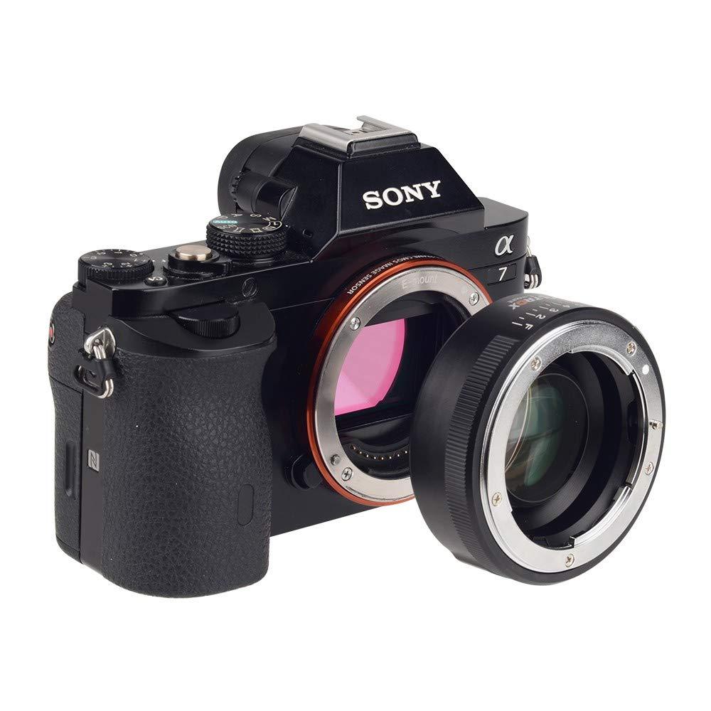 VILTROX VILTROX NF-E 0.71x Focal Length Reducer Speed Booster Mount Adapter Ring Lens Adapter for Nikon F Mount Lens to Sony E Mount Camera