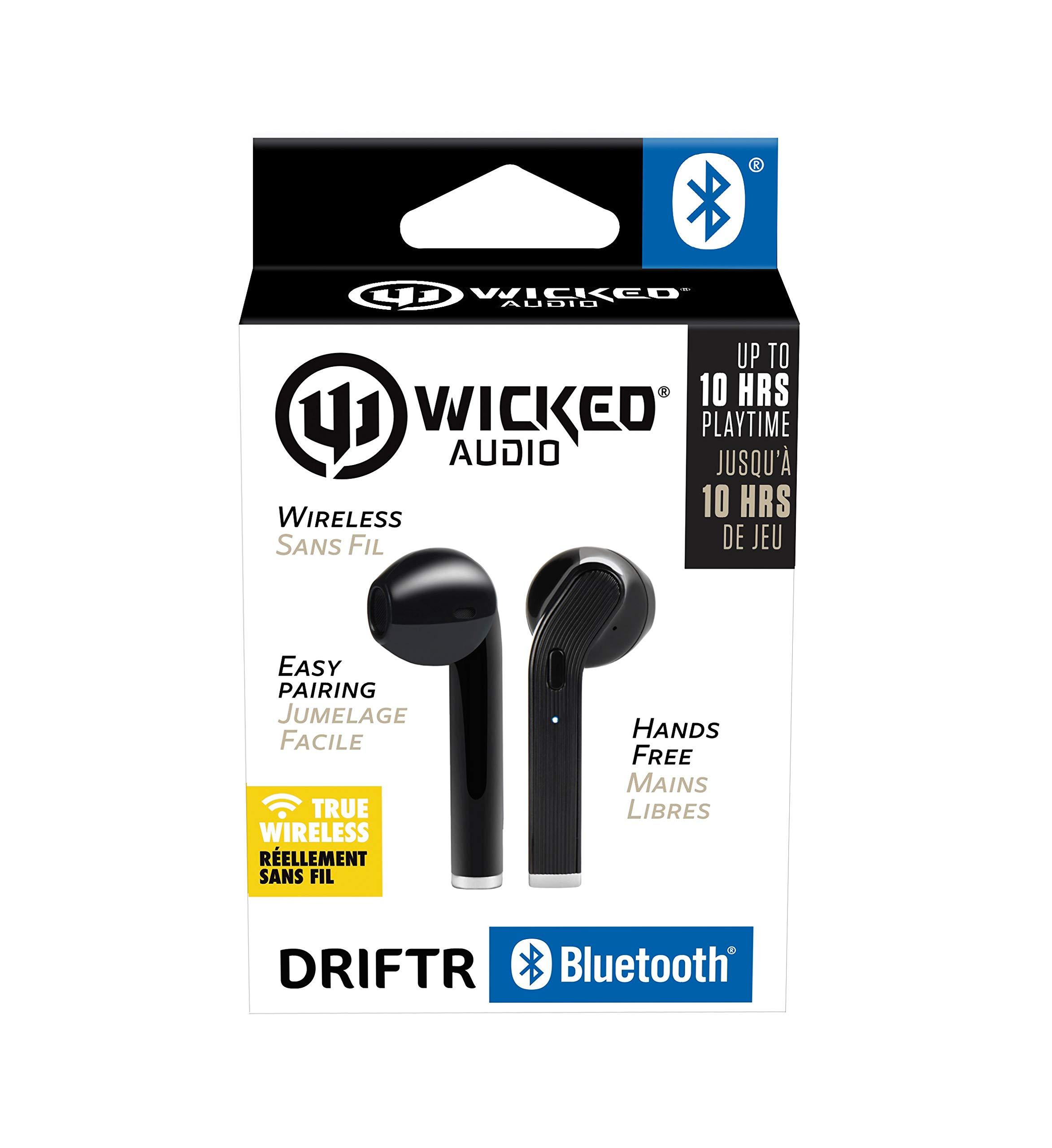 Wicked Audio Wicked Audio WITW2150 Driftr True Wireless Earbuds - Black