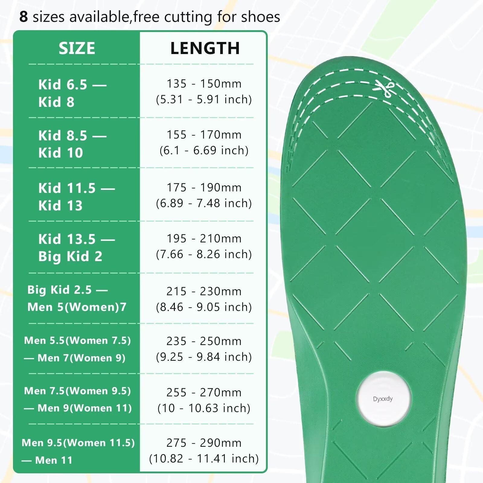 dyeoxy Shoe Finder Insole Tracker with Apple Find My Network (iOS Only) for Kids & Elderly, AirTag Alternative for Footwear Tracking, Ideal for Locating Shoes or Loved Ones (215-230mm)