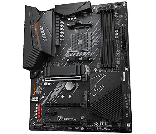 Gigabyte GIGABYTE AMD B550 AORUS Elite Socket AM4 ATX DDR4 Motherboard