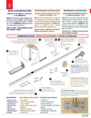Kimberly Bay Closet Door, Bi-fold, Louver Panel Plantation (30x80)