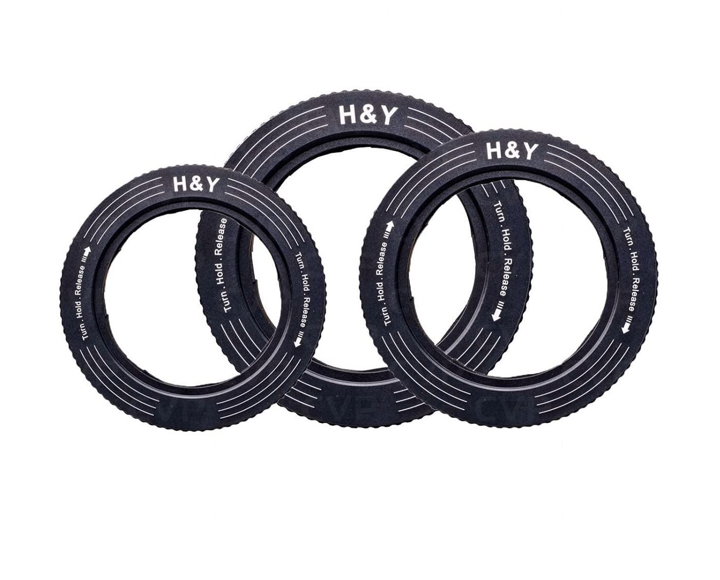 H&Y H&Y RevoRing Bundle with 37-49mm, 46-62mm and 67-82mm Variable Adapter