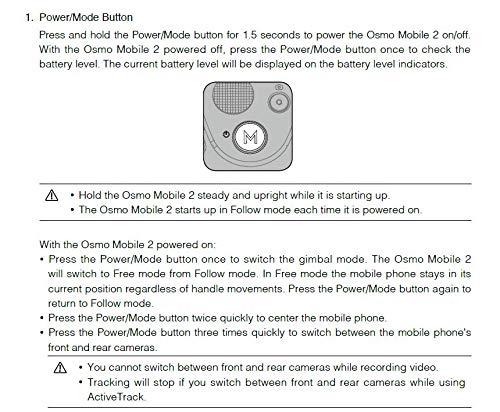 DJI DJI CP.ZM.00000064.01 osmo Mobile 2 Handheld Smartphone Gimbal (Single Unit), Gray