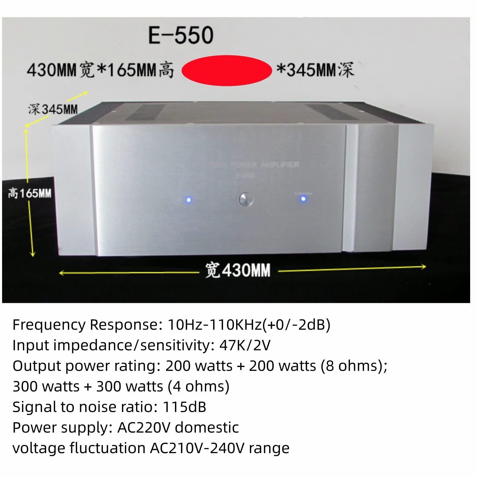 Joren Joren Audio Accuphase E-550 HiFi Stereo Amplifier High Power 200w*2 8ohms High End Amplifier Audio HiFi Home Pure Power Amp