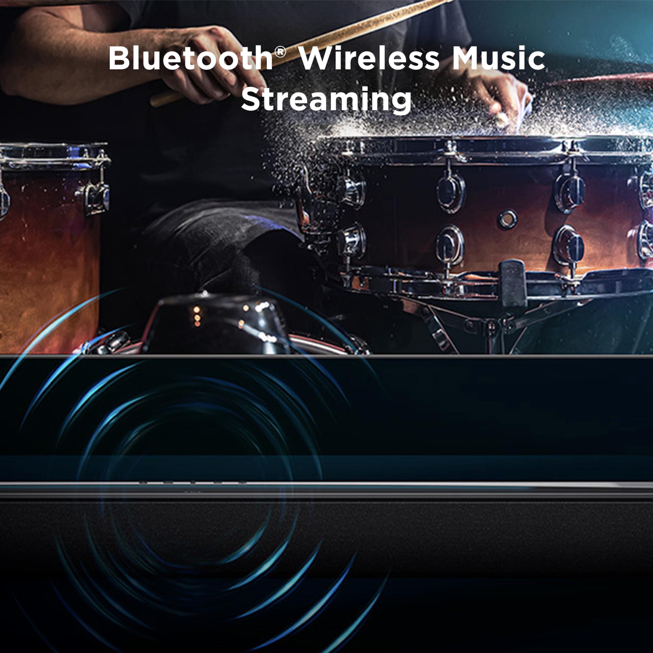 TCL TCL Q85H Q Class 7.1.4 Channel Sound Bar with Dolby Atmos, DTS:X, Ray Danz Technology, Wireless Subwoofer, Wireless Surround Speakers, and Bluetooth Music Streaming