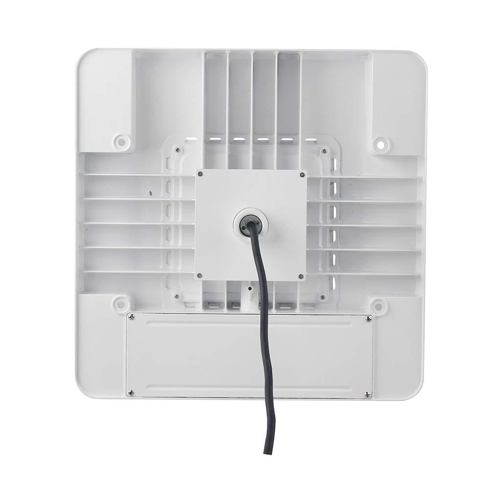 CHIUER 150W LED Canopy Light Gas Station Fixture Garage Parking Lot Carport Backyard Outdoor Commercial lamp Warehouse Gym Ceiling Light 5700K Daylight 19,500lm UL&DLC Lighting Facts