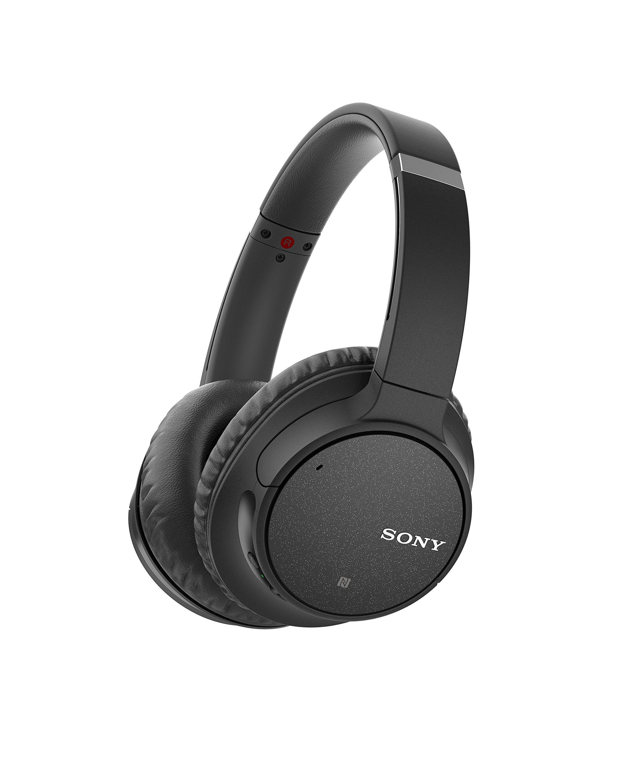 Sony SONY WH-CH700N Wireless Noise Canceling Over-the-Ear Headphones - Black (Renewed)