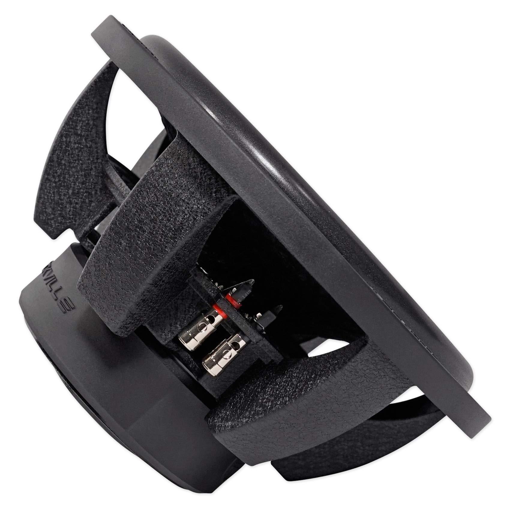 Rockville Rockville (2) W12K6D2 V2 12\" 4800w Car Audio Subwoofers+Sealed Sub Box Enclosure