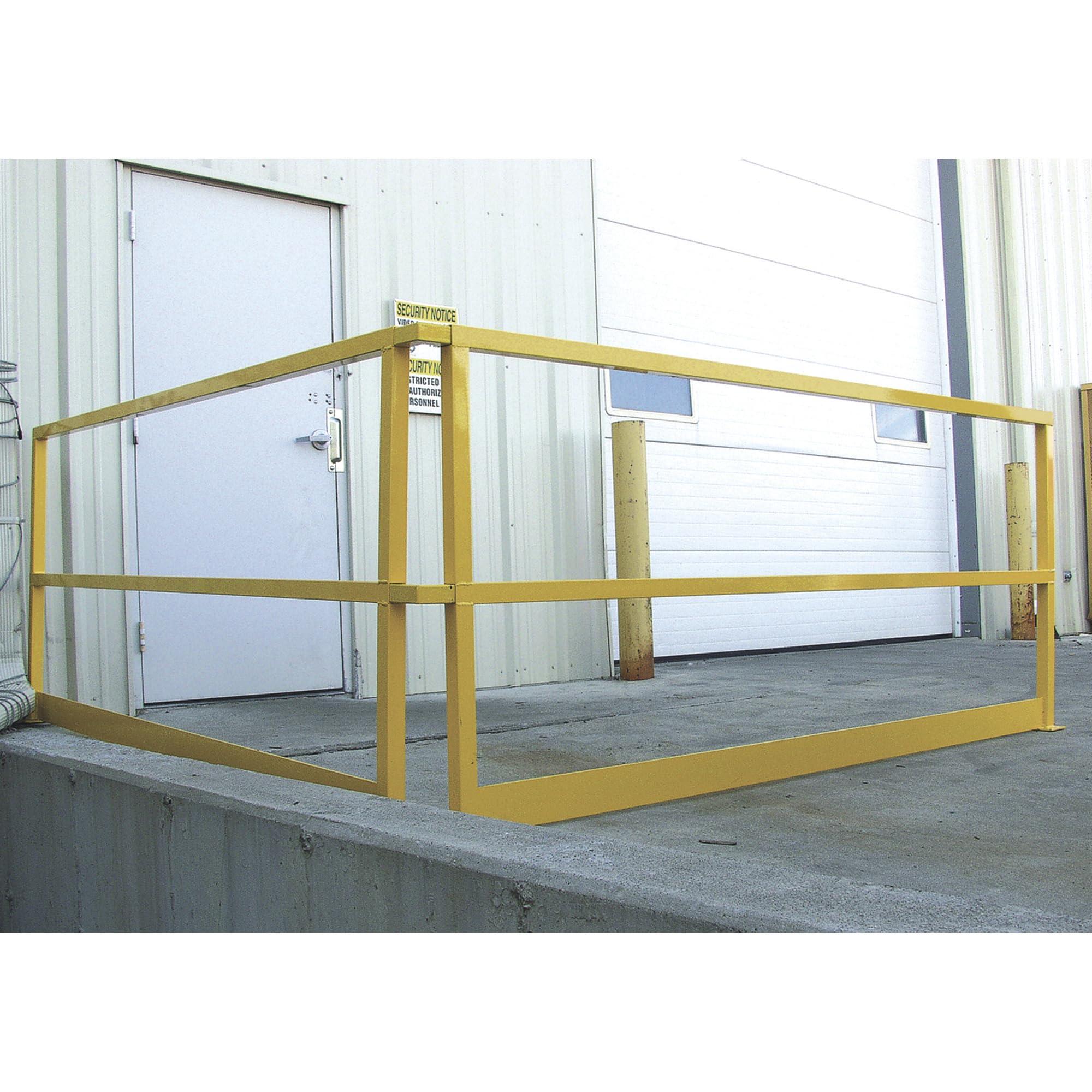 Vestil Safety Handrail w/Toe Board 48"L