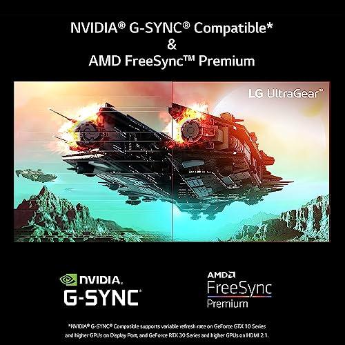 LG LG 27\" Ultragear OLED QHD Gaming Monitor with 240Hz .03ms GtG & nVIDIA G-SYNC Compatible,Black