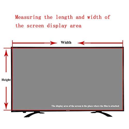JCSKY JCSKY TV Screen Protector Matte Protective Film, Blocks Excessive Harmful Blue Light, Eye Protection Anti-Myopia for LCD/LED/OLED & QLED 4K HDTV, Easy to Use,42in917516mm