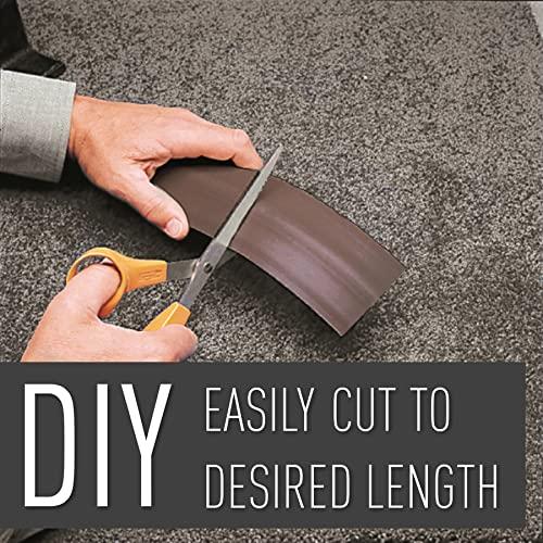 Wiremold Legrand Wiremold CDB-5 Corduct 5 Foot Cord Cover for Floors, Holds 1 Cord or Cable, Brown (1 Pack)