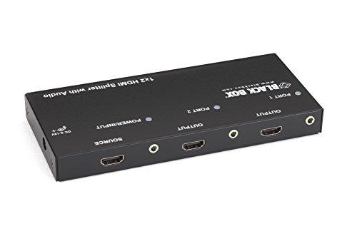 Black Box Network Services 1X2 Hdmi Splitter W/Audio