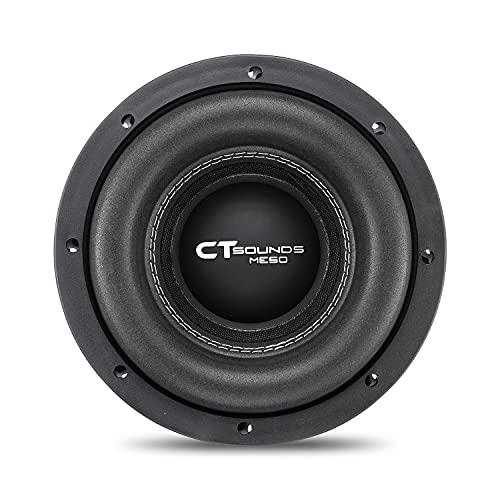 CT Sounds CT Sounds MESO-8-D2 1600 Watts Max 8 Inch Car Subwoofer Dual 2 Ohm