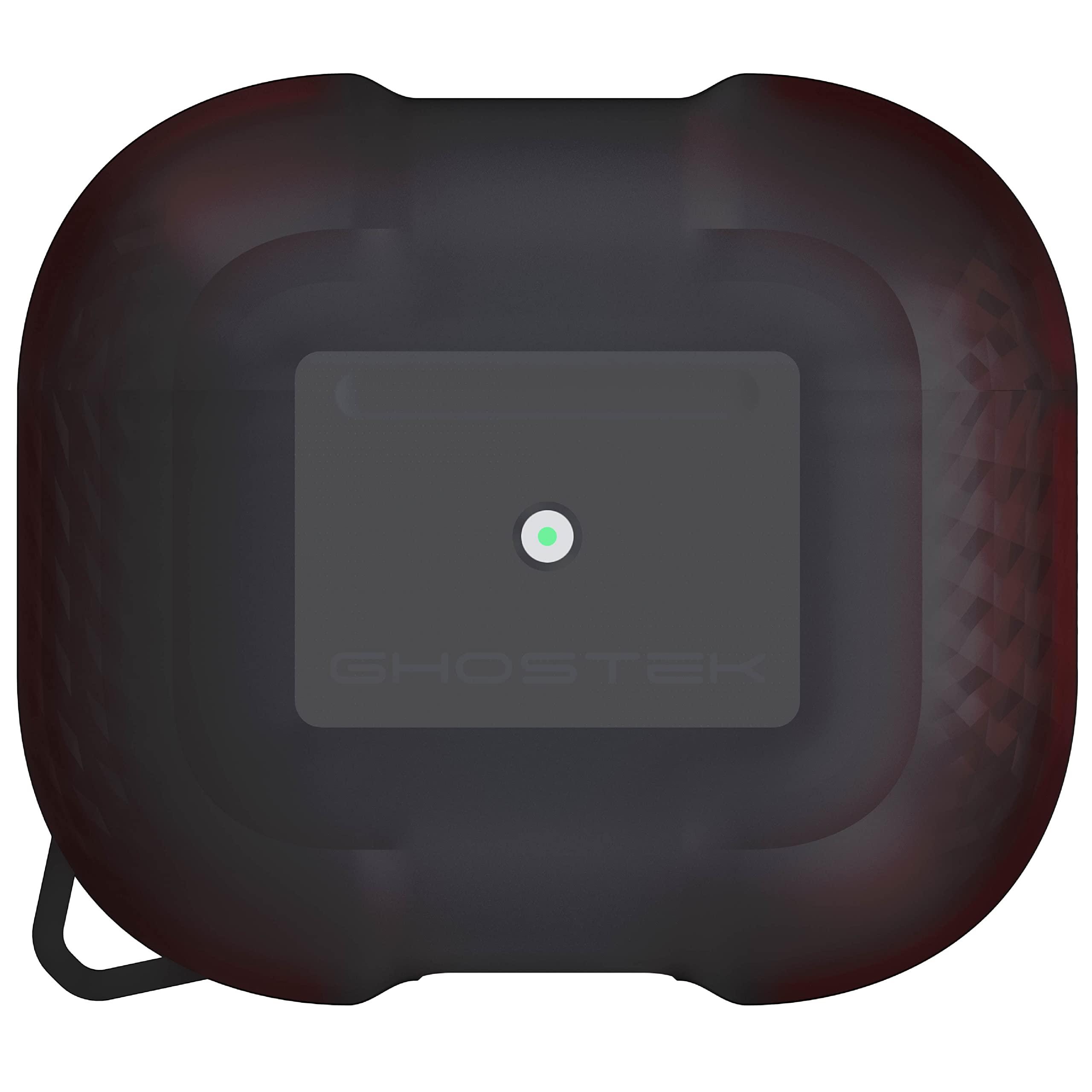 Ghostek Ghostek COVERT Apple AirPod 3 Case Clear Protective Silicone Cover with Keychain Premium Slim Design with Heavy Duty Protection Wireless Charging Compatible Designed for 2021 AirPods (3rd Gen) (Smoke)