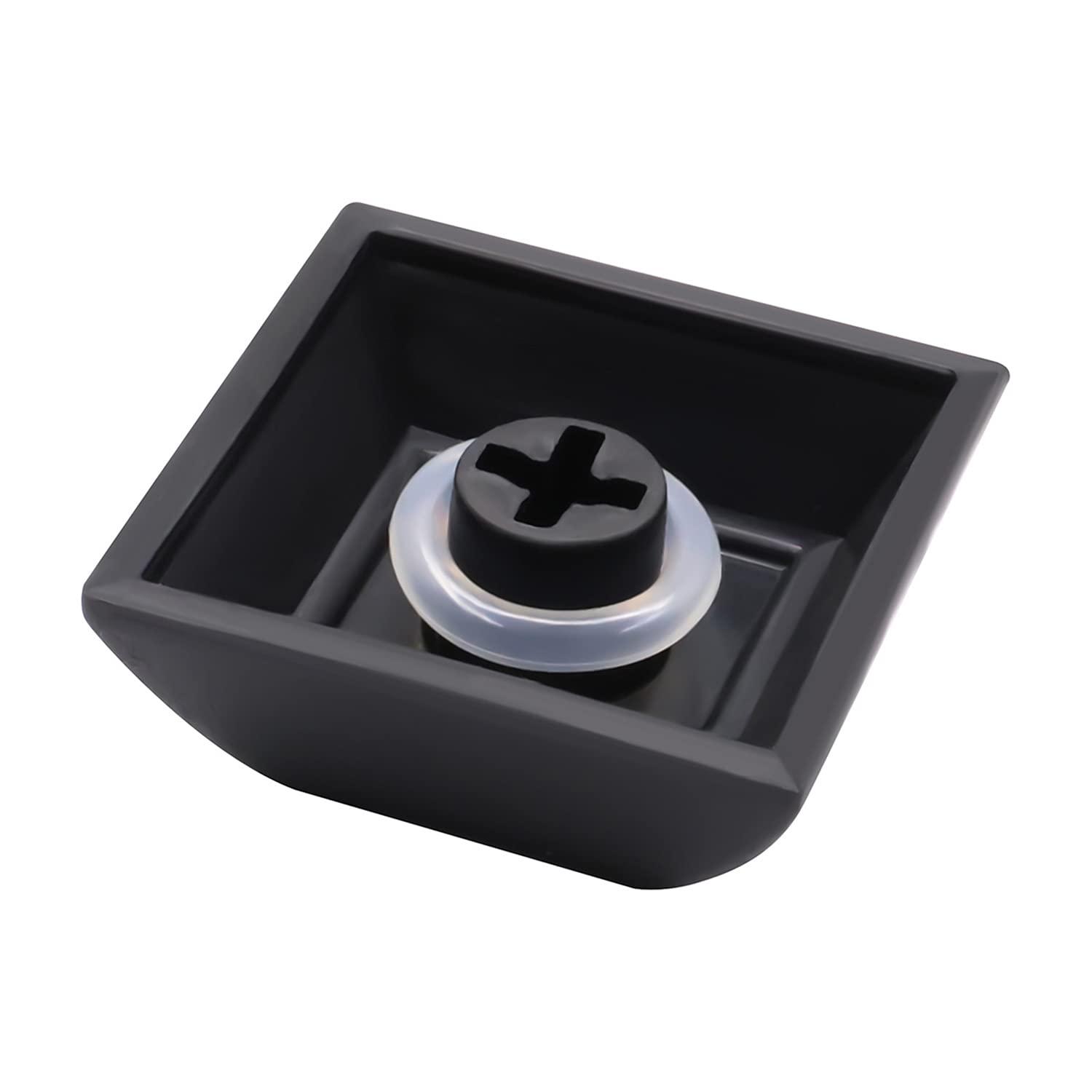 ThreeBulls ThreeBulls 120Pcs Clear Rubber O-Ring Keyboard, O-Rings Keycaps, Switch Dampeners Keycap, for Cherry MX Key Switch Keyboards Dampers,White