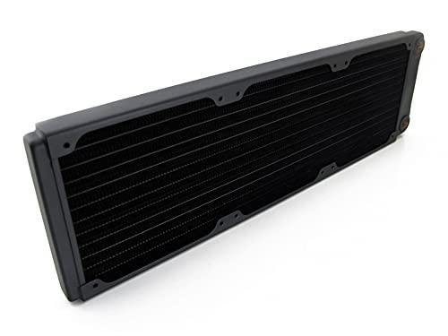 XSPC XSPC TX360 Ultra Thin Radiator, 120mm x 3, Triple Fan, Black