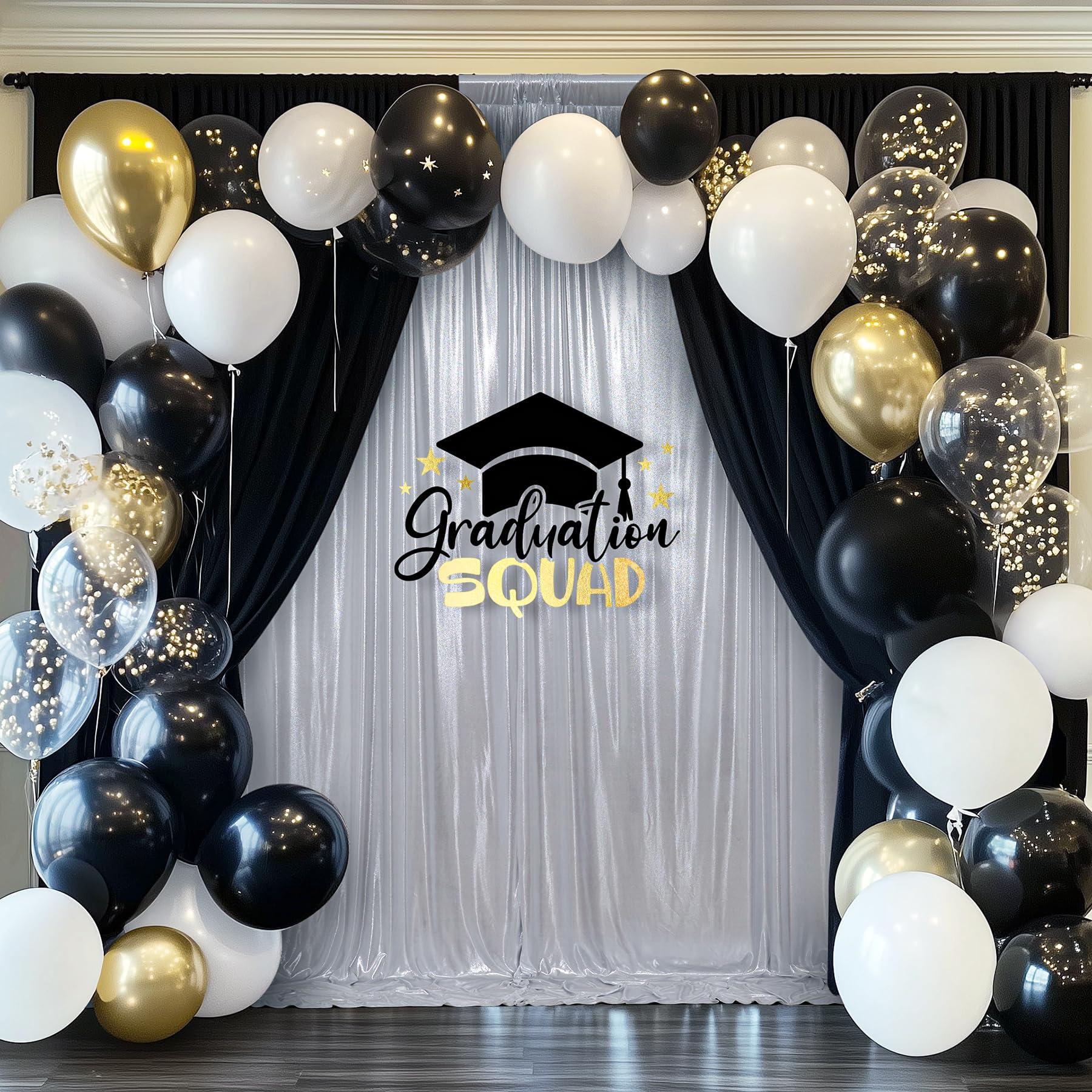 Outpain Outpain Thick 10 ft x 10 ft Silver Sequin Backdrop Curtain for Parties, Wrinkle Free Glitter Photo Backdrop Drapes 2 Panels 5x10ft Silver Back Drop Cloth for Wedding Christmas Photography Background