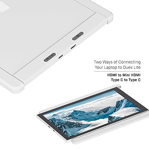 Duex Mobile Pixels DUEX Lite 12.5" 16:9 Full HD Portable Laptop LCD Monitor, Cool White