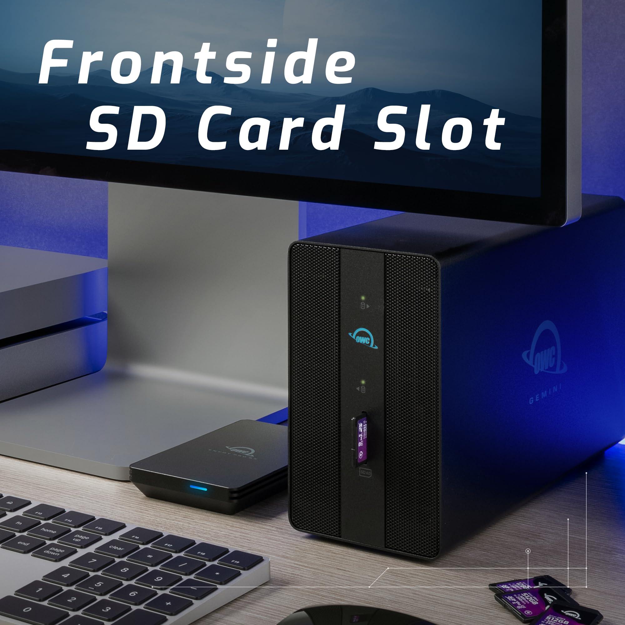 OWC 6.0TB OWC Gemini Ultra X6 Thunderbolt (USB-C) Dock and Dual-Drive SSD RAID External Storage Solution