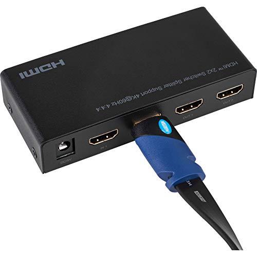 Audtek Electronics Audtek Flat Ultra HD HDMI 2.0 Cable 4K@60 Hz HDR YCbCr 4:4:4 CL2 18 Gbps 35 ft.