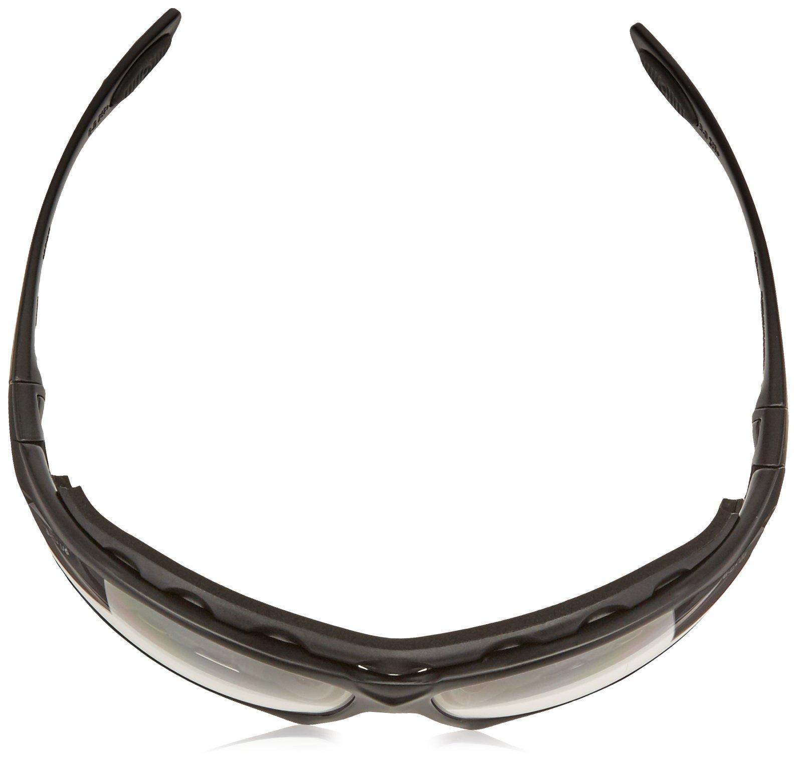 Honeywell Ademco Honeywell Uvex Ademco Home Seismic Black Safety Glasses With Clear Anti-ScratchHard Coat Lens (S0600)