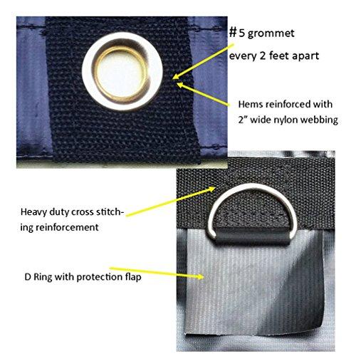 MP - Mighty Products 16\' x 24\' Xtarps Truck Tarp - Steel Tarp - Heavy Duty, Industrial Grade