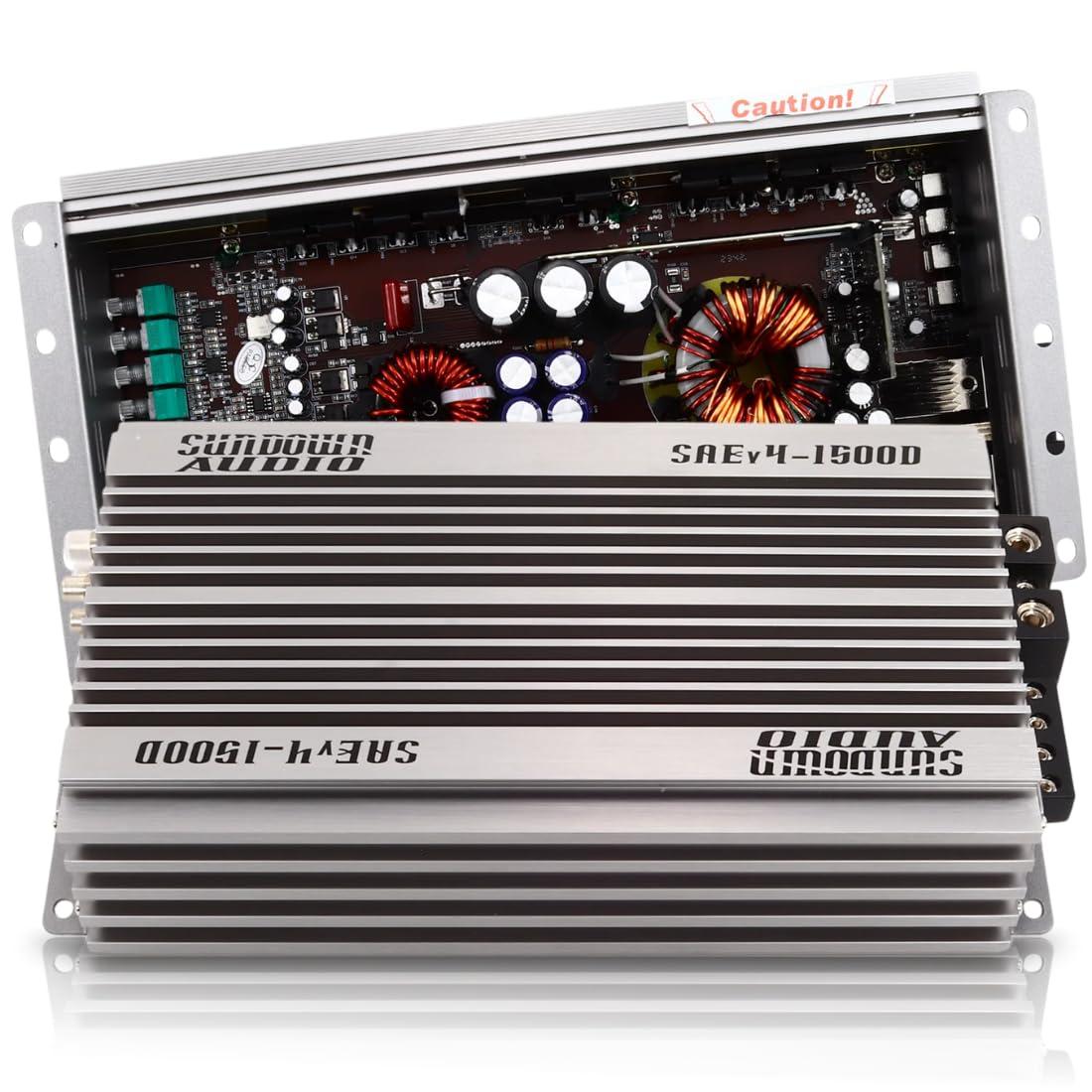 Sundown Audio Sundown Audio SAEv4-1500.1D Monoblock 1500W RMS Digital Class D Amplifier